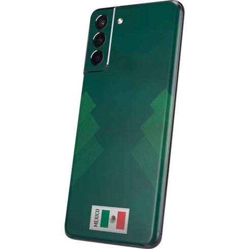 Mexico Soccer Flag Galaxy S21 Plus 5G Skin